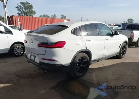 2021 BMW X4 xDrive30I from USA, damaged, VIN 5UX2V1C04M9D87893